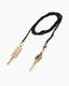 N° 181 Necklace Black Silver Black