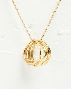 Polly Me Necklace Gold