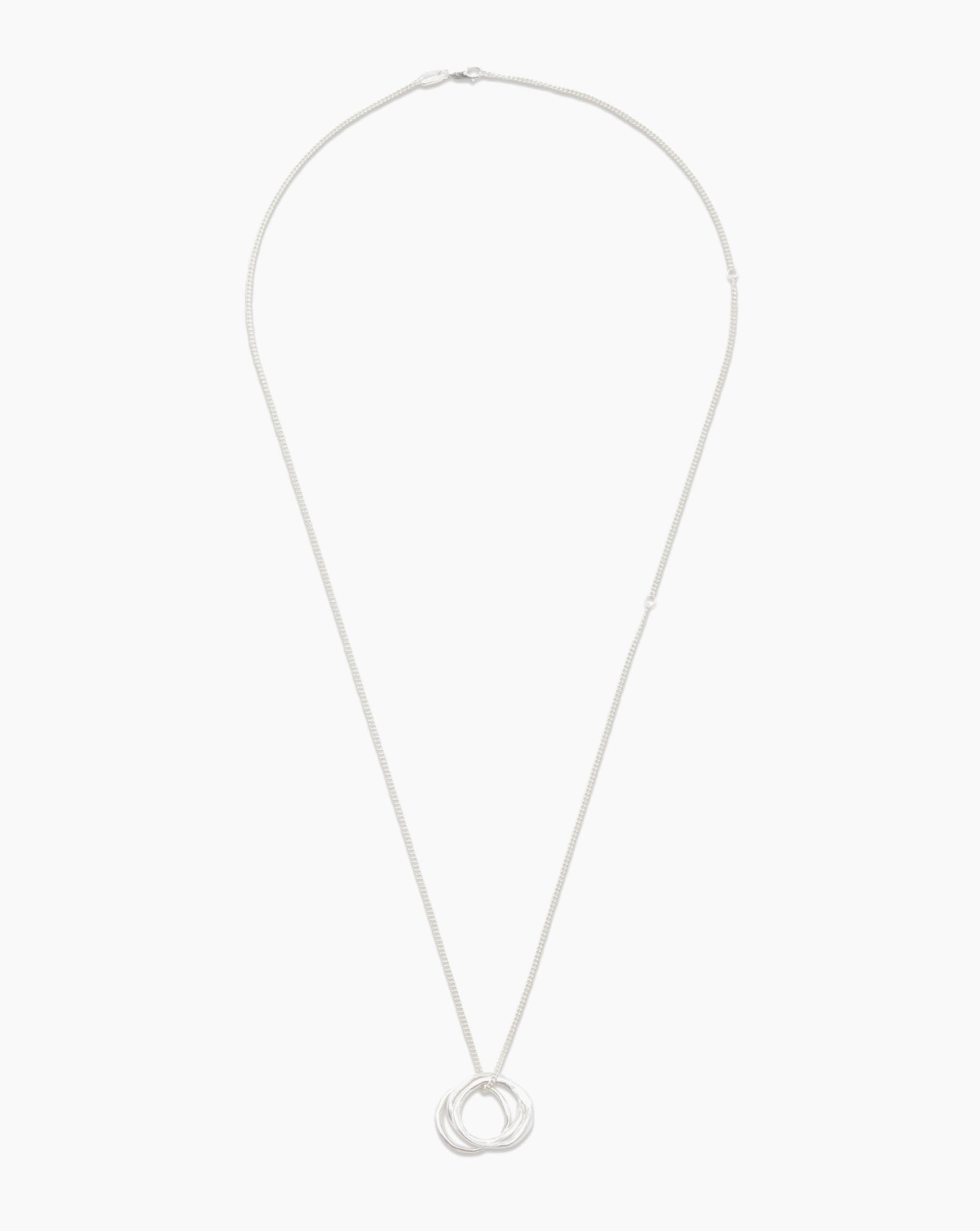 Polly Me Necklace Silver