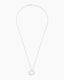 Polly Me Necklace Silver