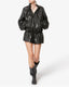 Neela Faux Leather Jacket
