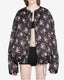 Floral Sport Bomber Jacket
