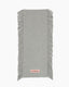 Fringe Wool Scarf Light Grey Melange