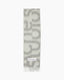 Logo Alpaca Scarf Light Grey