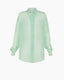 Chic Chiffon Silk Shirt Mint