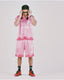 Gothic Lace Shirt Pink