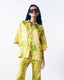Zaoua Shirt Floral Yellow