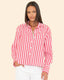 Monroe Shirt Scarlet Stripe