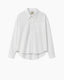 Bailey Cropped Shirt Pinstripe