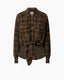 Nath Checkered Shirt Khaki Brown