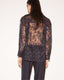 Tish Lace Shirt Navy