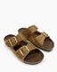 Double Buckled Raphia Sandal
