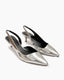 Piery Slingbacks Silver