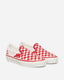 Checkerboard Loafers Racing Red