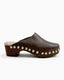 Gold Studded Clogs Marone