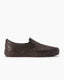 Checkerboard Leather Loafers Demitasse