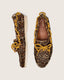 Boat Moccasin Horsy Leopard
