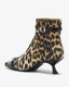Eyelets Leopard Kitten Heel