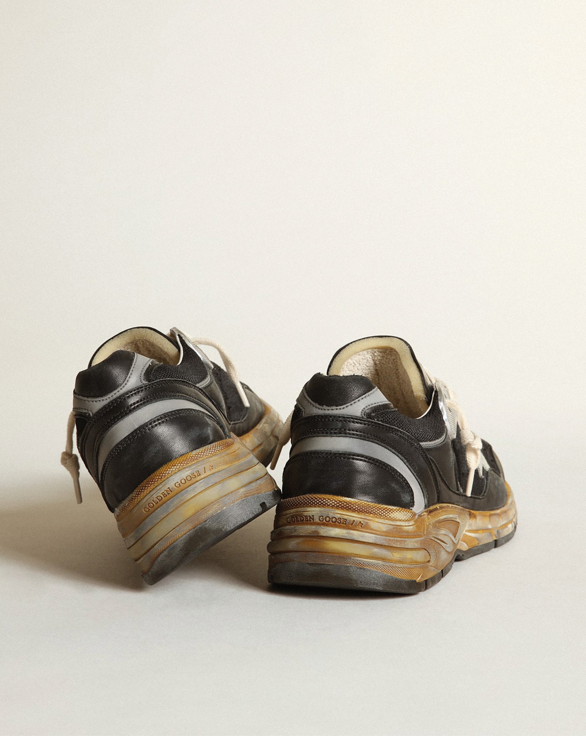 Ball Star Suede Star Silver Heel Tab