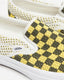 Checkerboard Crochet Loafers Black / Yellow