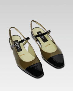 Estime Boot Patent Black