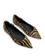 Pointy Ballerina Zebra Cappuccino