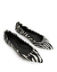Pointy Ballerina Zebra Bianco Nero