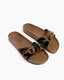 Single Buckled Sandal Camouflage