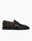 Square Croco Stud Loafer