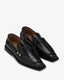 Square Croco Stud Loafer