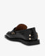 Square Croco Stud Loafer