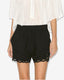 Safa Embroidered Shorts Faded Black