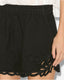 Safa Embroidered Shorts Faded Black