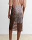 Valine Sequin Lace Skirt
