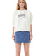Stripe Denim Mini Skirt