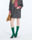 Scuba Checkered Skirt