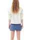 Stripe Denim Mini Skirt