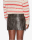 Claudine Faux Leather Mini Skirt