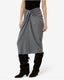 Jeldia Flannel Jersey Skirt Grey