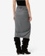 Jeldia Flannel Jersey Skirt Grey