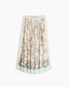 Crown Print Skirt