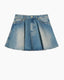 Rigid Denim Mini Skirt