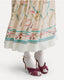 Crown Print Skirt