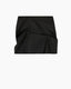 Nylon Tuck Mini Skirt