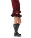 Herringbone Wool Mini Skirt