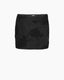Lula Floral Mini Skirt Black