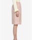Scalloped Skirt Powder Rose