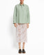 Rose Lace Skirt Blanc