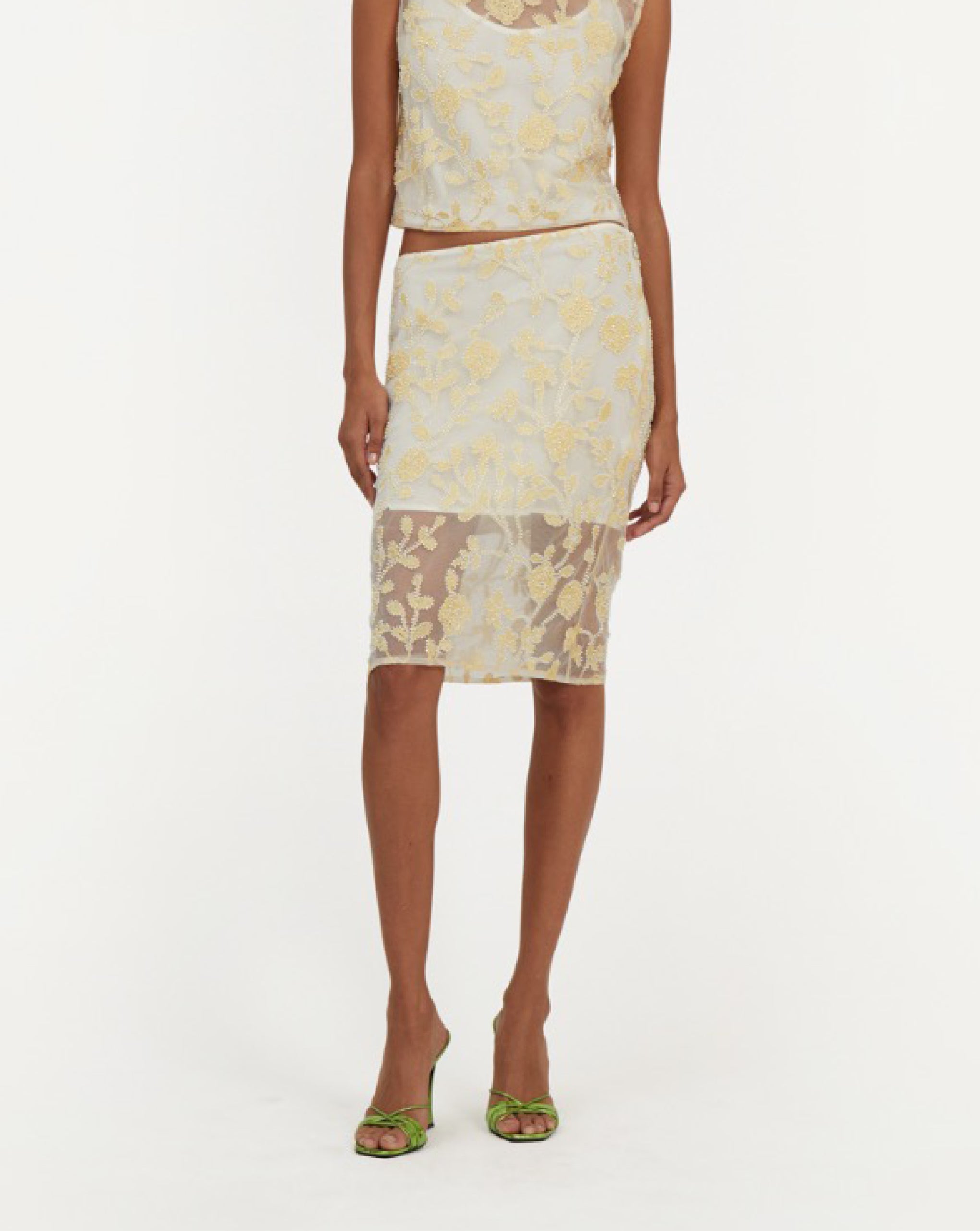 Night Suede Skirt
