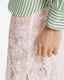 Rose Lace Skirt Blanc